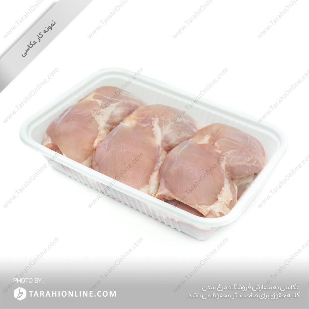 عکاسی از ران مرغ بی استخوان - سدن شاپ